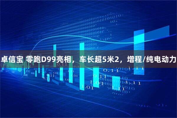 卓信宝 零跑D99亮相，车长超5米2，增程/纯电动力